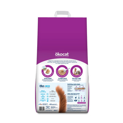 Okocat Clumping Wood Cat Litter