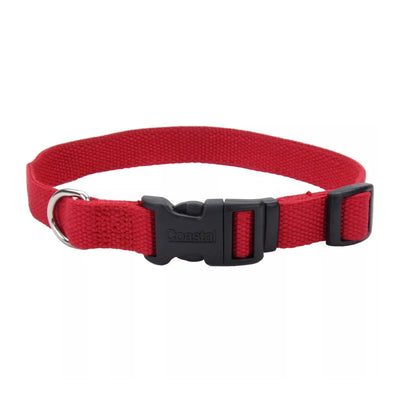 Earth Gentle Dog Collar - Soy Soft Cranberry