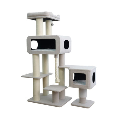 Sustainable Multi-Level Cat Tree- 70-Inch with 6 levels