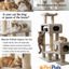 Sustainable Multi-Level Cat Tree- 70-Inch with 6 levels