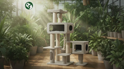 Sustainable Multi-Level Cat Tree- 70-Inch with 6 levels